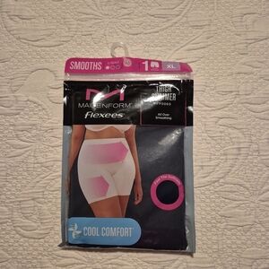 Maidenform flexees women's XL thigh slimmer Navy Blue NEW